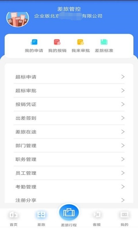 差旅企业行