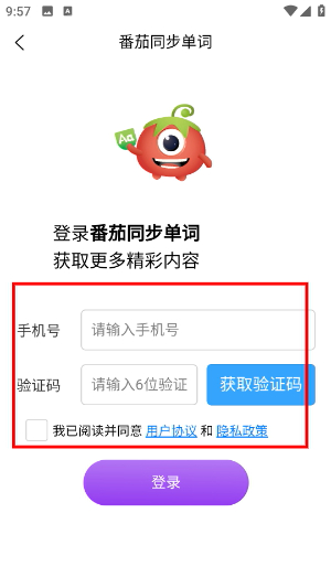 番茄同步单词
